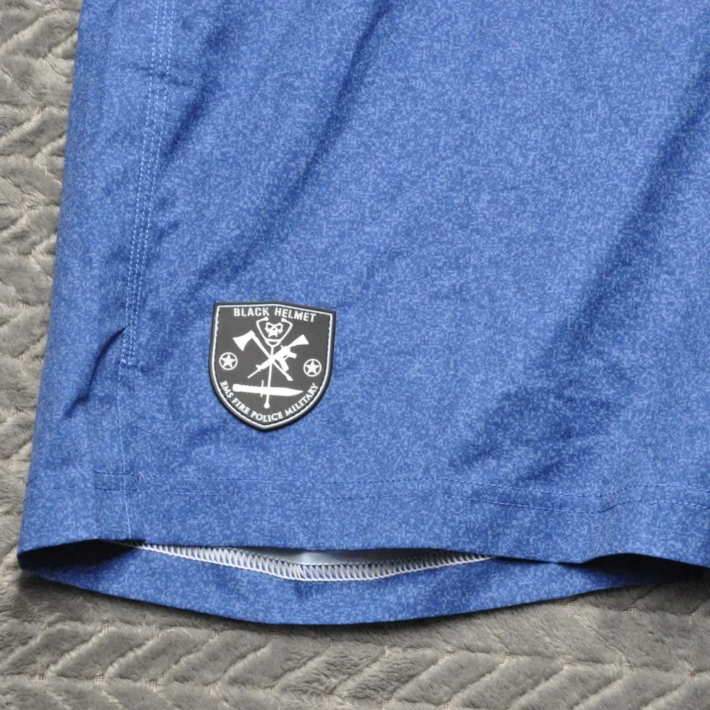 Black Helmet Board Shorts 34 Blue Excellent First Responder‎ Tactical (1859)